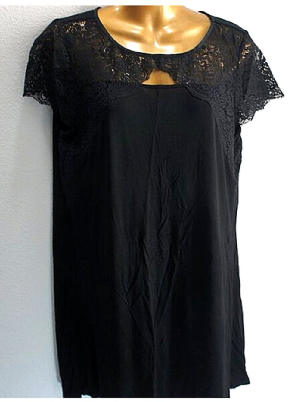 Soma Lace Accent shoulder Night Gown size L